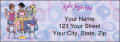 Pampered Girls™ Labels - 4 - hover to see enlarged image