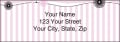 Pretty in Pink Labels - 1 - hover to see enlarged image
