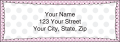 Pretty in Pink Labels - 4 - hover to see enlarged image