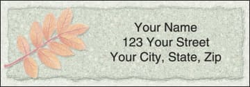 Autumn Leaf Address Labels - click to view product detail page