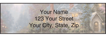 Thomas Kinkade Address Labels - click to view product detail page