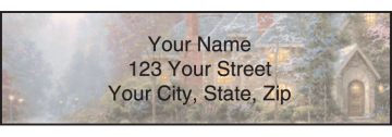 Thomas Kinkade Address Labels