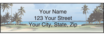 Golf Escapes Address Labels