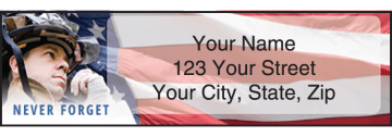 Firefighter Address Labels - click to view product detail page