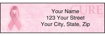 Hope for the Cure Address Labels - click to view product detail page