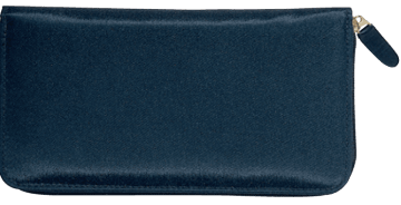 Elite Microfiber Black Checkbook Cover - click to view product detail page