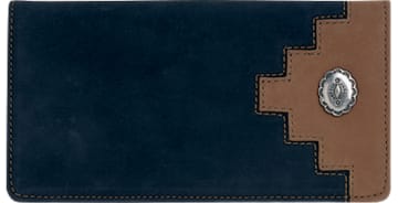 Southwestern Black Checkbook Cover - click to view product detail page