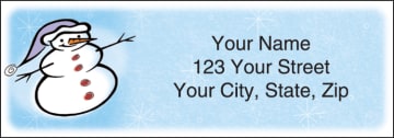 Snow Days Address Labels - click to view product detail page