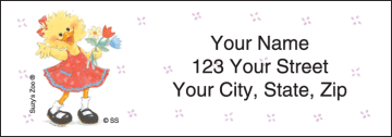 Suzy's Zoo Address Labels
