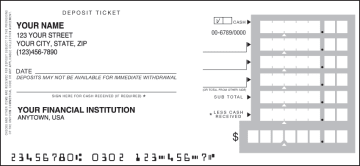 Deposit Slips - click to view product detail page