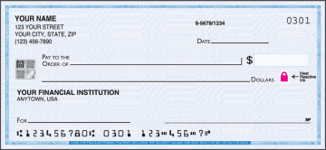 High Security Blue Checks - click to view product detail page