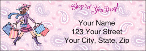 Pampered Girls™ Labels - enlarged image