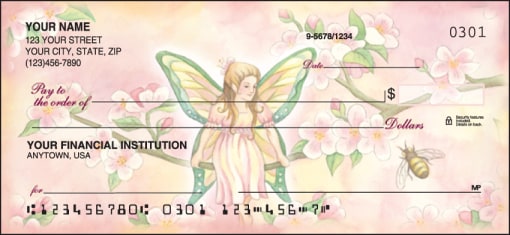 Garden Fairies Checks - enlarged image