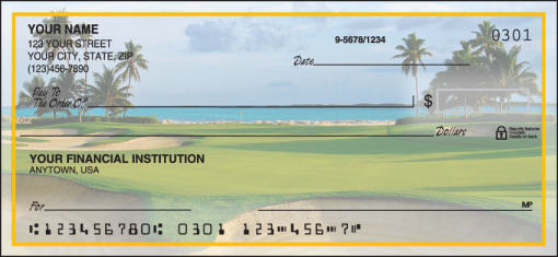 Golf Escapes Checks - enlarged image