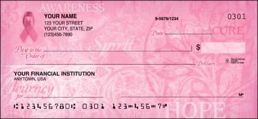Hope for the Cure Checks - enlarged image