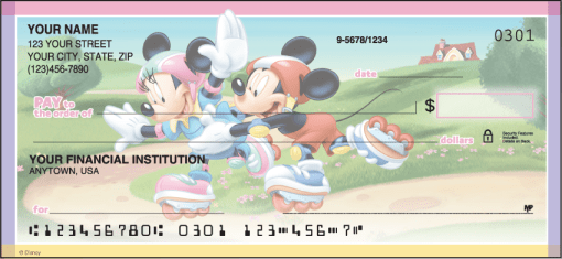 Disney Mickey Mouse Adventures Checks - enlarged image