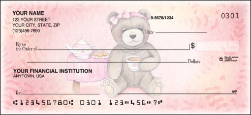 Teddy Bears Checks - enlarged image