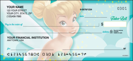 Disney Tinker Bell Checks - $6.95 a Box | Checks.com