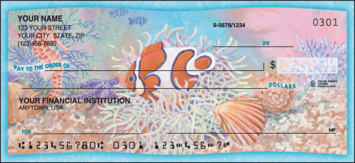 Wonders of the Sea Checks - enlarged image
