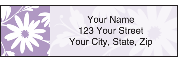 Buy Botanical Silhouettes Address Labels - Set of 210