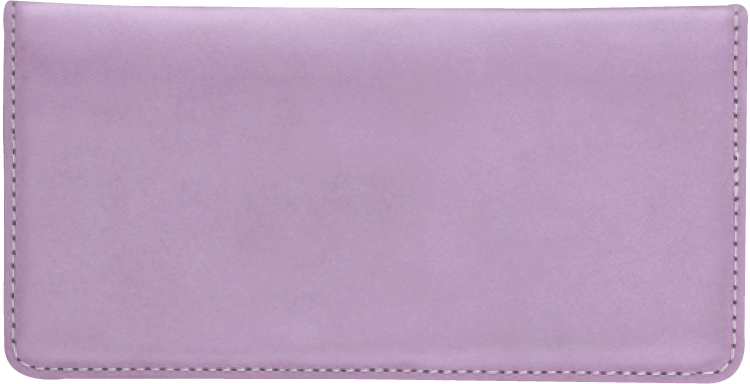 Buy Lilac Checkbook Cover