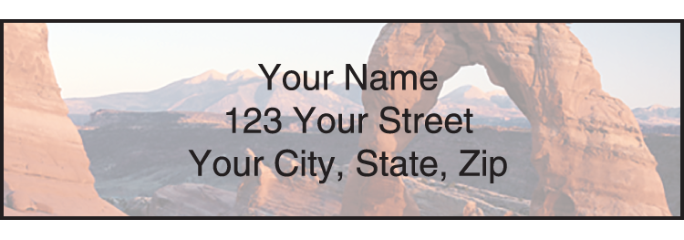 National Parks Address Labels – Set of 210