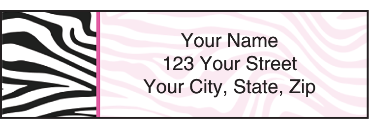Buy Neon Safari Address Labels - Set of 210