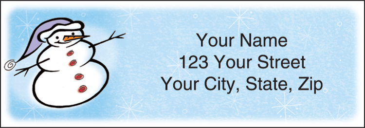 Snow Days Address Labels – Set of 210