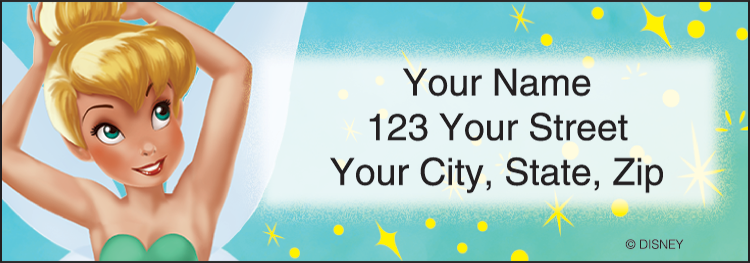 Buy Tinker Bell Address Labels - Set of 210