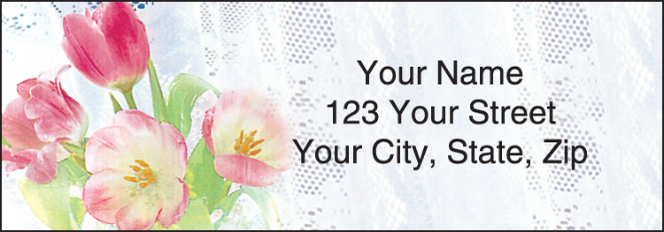 Buy Tulip Whispers Address Labels - Set of 210