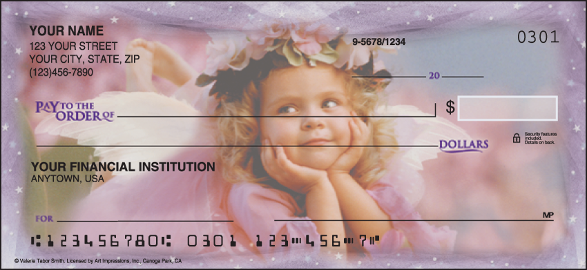 Buy Angel Faces Religious Personal Checks - 1 Box - Duplicates