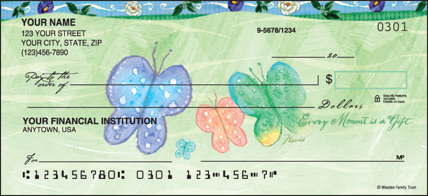 Buy Flavia Celebrations of Life Artistic Personal Checks - 1 Box - Singles