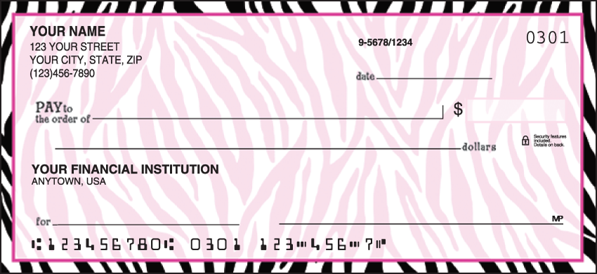 Buy Neon Safari Animal Personal Checks - 1 Box - Duplicates