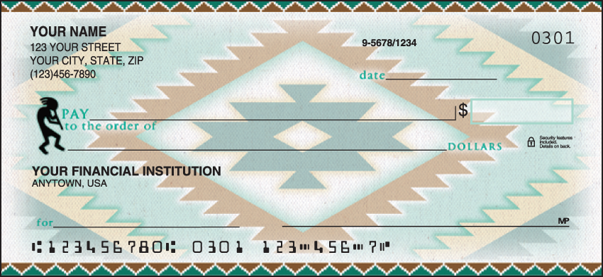 Shades of the Southwest Scenic Personal Checks – 1 Box – Duplicates